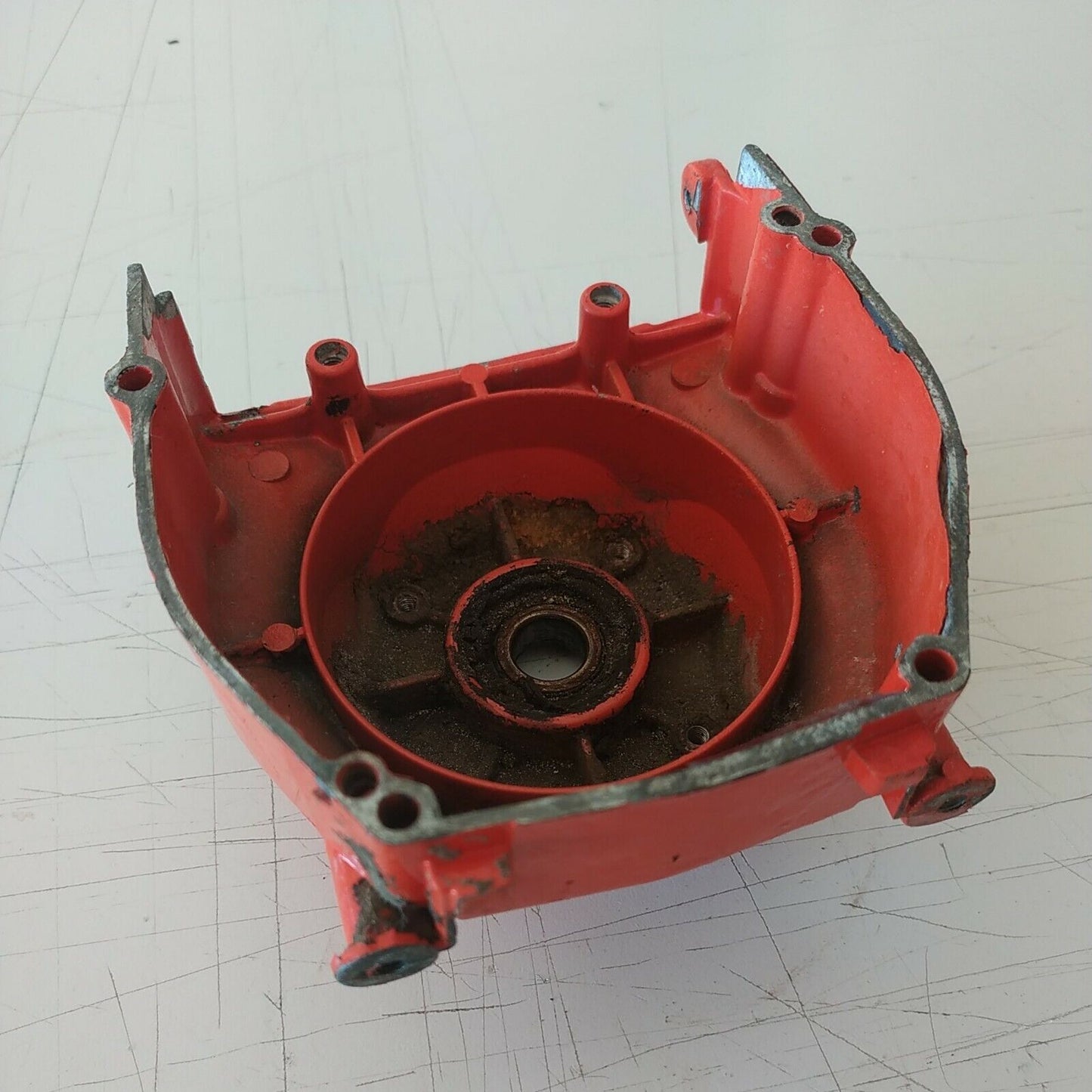 CUFFIA SUPPORTO CAMPANA FRIZIONE OLEOMAC ricambi usati