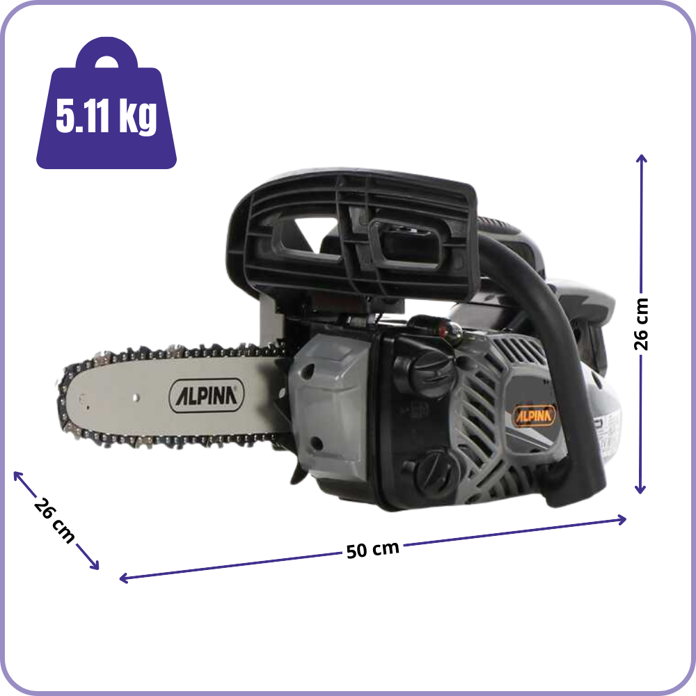 APR 26 Pruning Chainsaw – 26.9cc with 25cm Pruning Blade