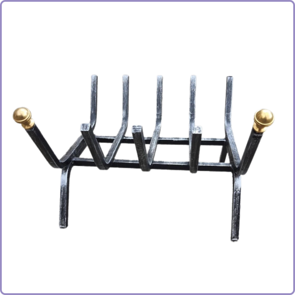 Brucialegna in Ferro Battuto per Camino – Eleganza e Resistenza