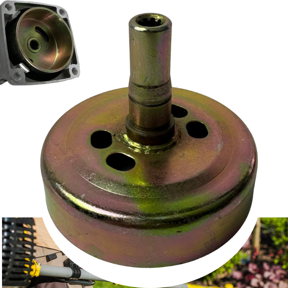 Campana Frizione 9 Denti per Decespugliatore 45cc–52cc | Innesto asta 9 denti | Ø int. 78 / Ø est. 82