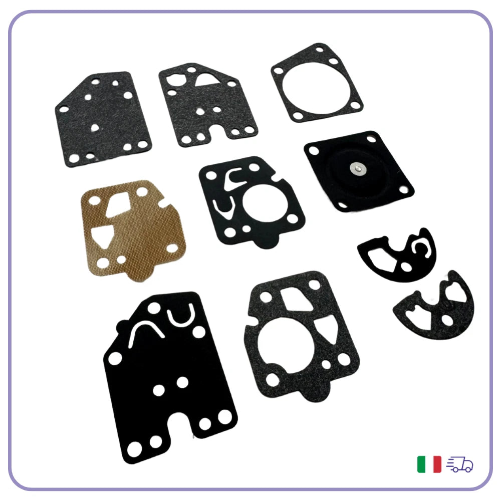 kit RIPARAZIONI MEMBRANE carburatore TK per Kawasaki Homelite Shindaiwa