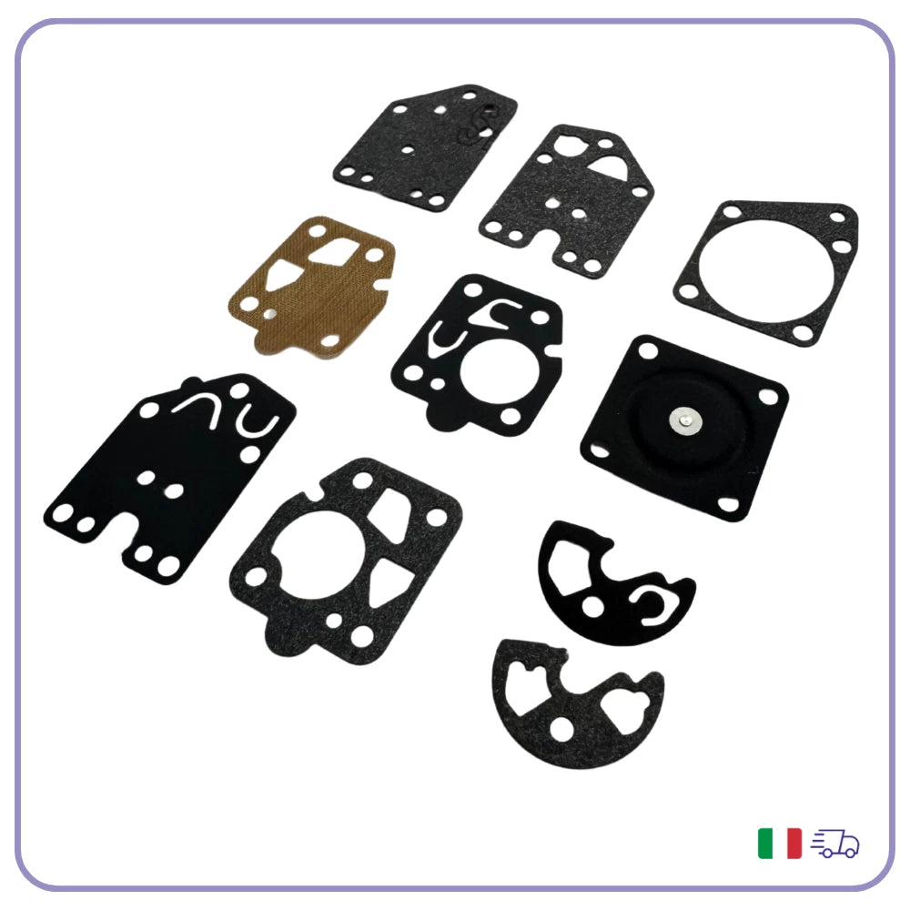 kit RIPARAZIONI MEMBRANE carburatore TK per Kawasaki Homelite Shindaiwa