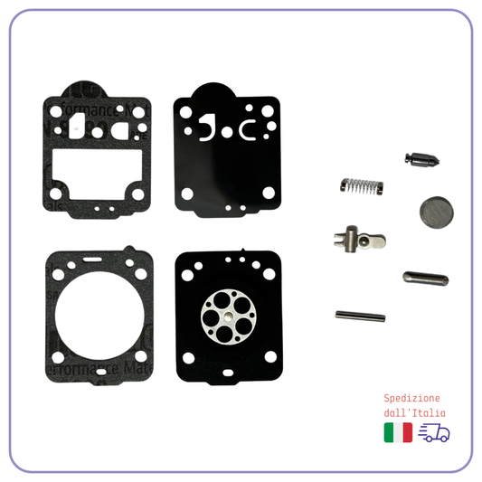 Kit Guarnizioni membrane per Carburatore Zama RB-149 motosega Husqvarna e Jonsered