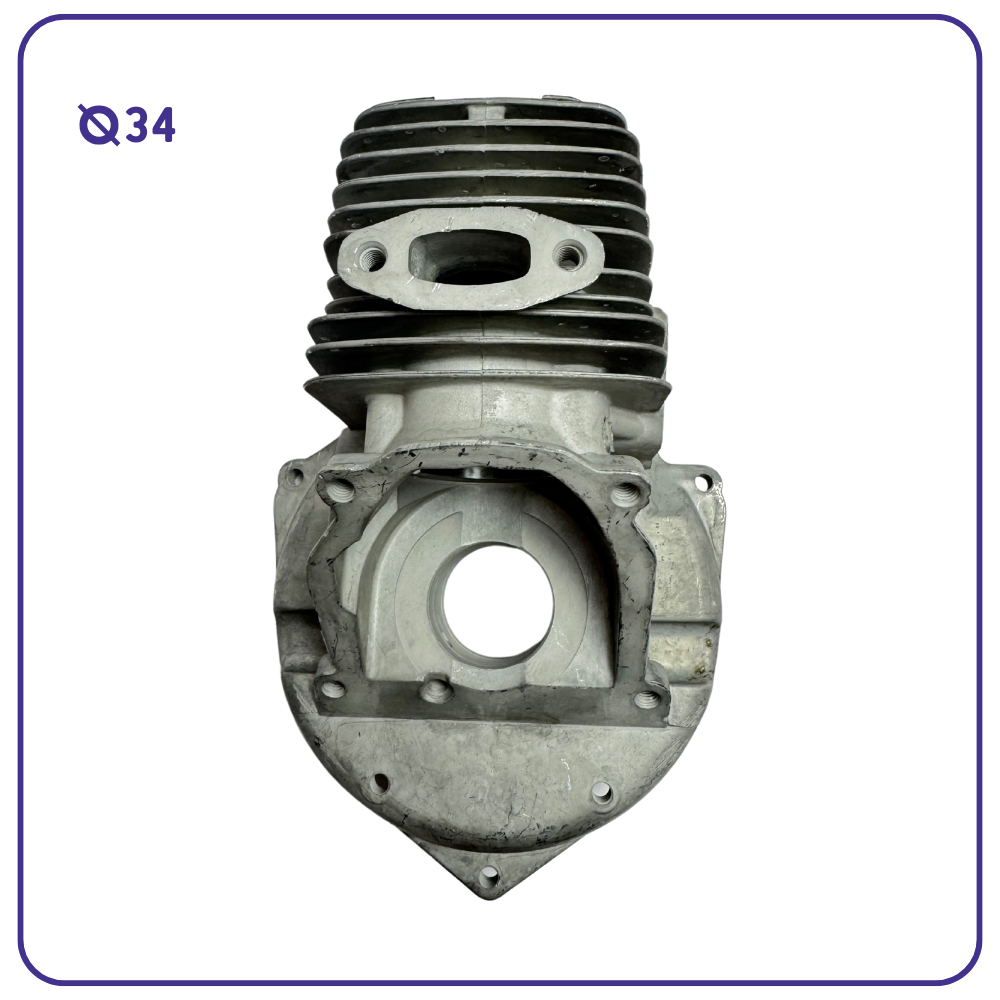 Kit cilindro e Pistone diametro 34 mm per Oleo Mac Sparta e Efco stark 25cc