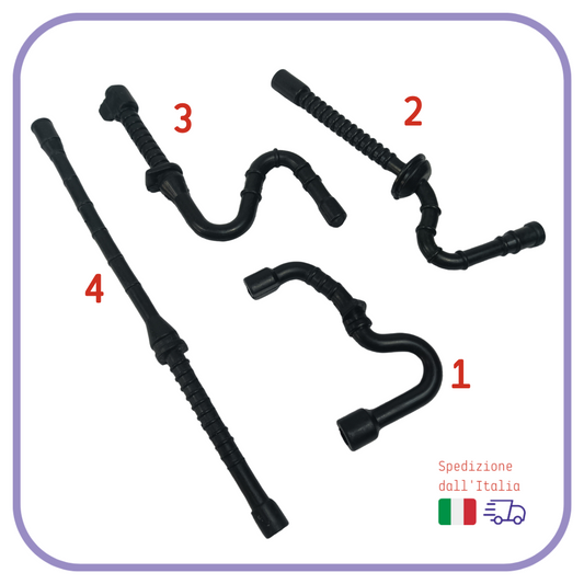 TUBO CARBURANTE BENZINA per motosega STIHL 017 18 021 023 44 46 038 180 ricambi
