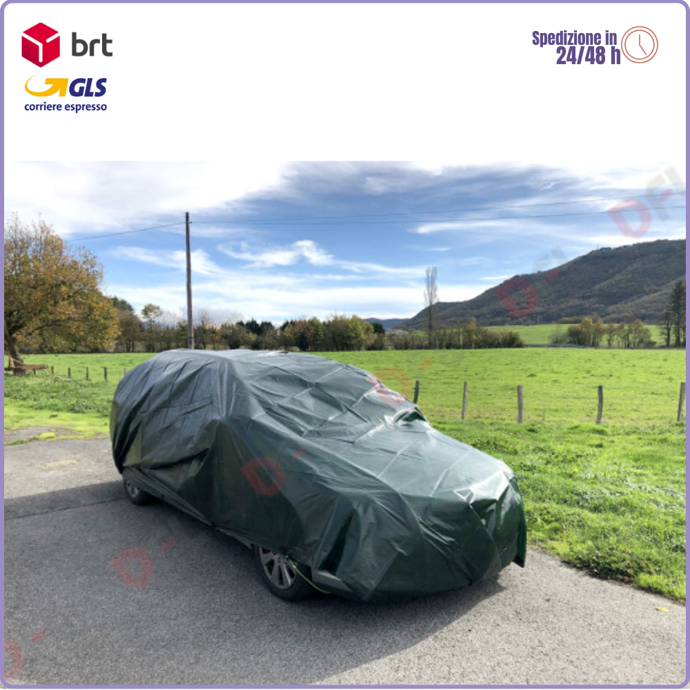 Waterproof reinforced eyelet tarpaulin for outdoor / low temperatures