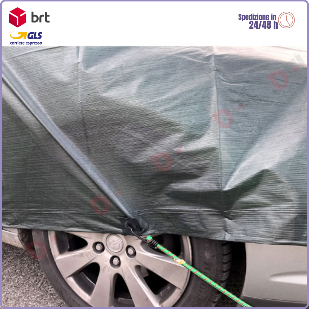 Waterproof reinforced eyelet tarpaulin for outdoor / low temperatures