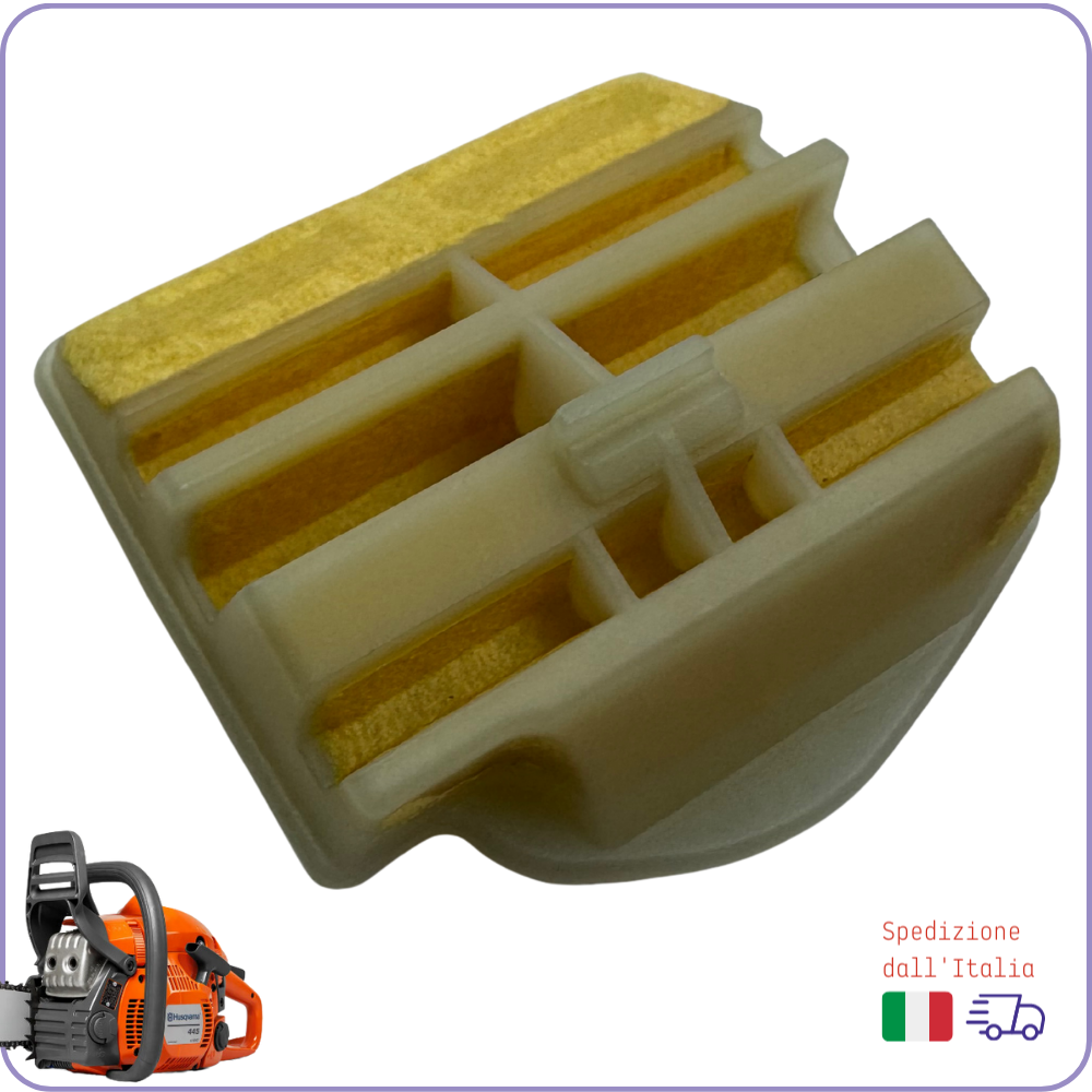 sostituzione cambio FILTRO ARIA per HUSQVARNA HU 445 445E 450 ricambi