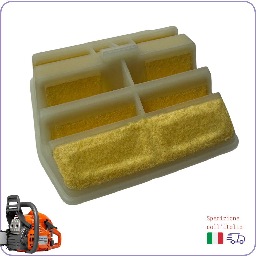 sostituzione cambio FILTRO ARIA per HUSQVARNA HU 445 445E 450 ricambi