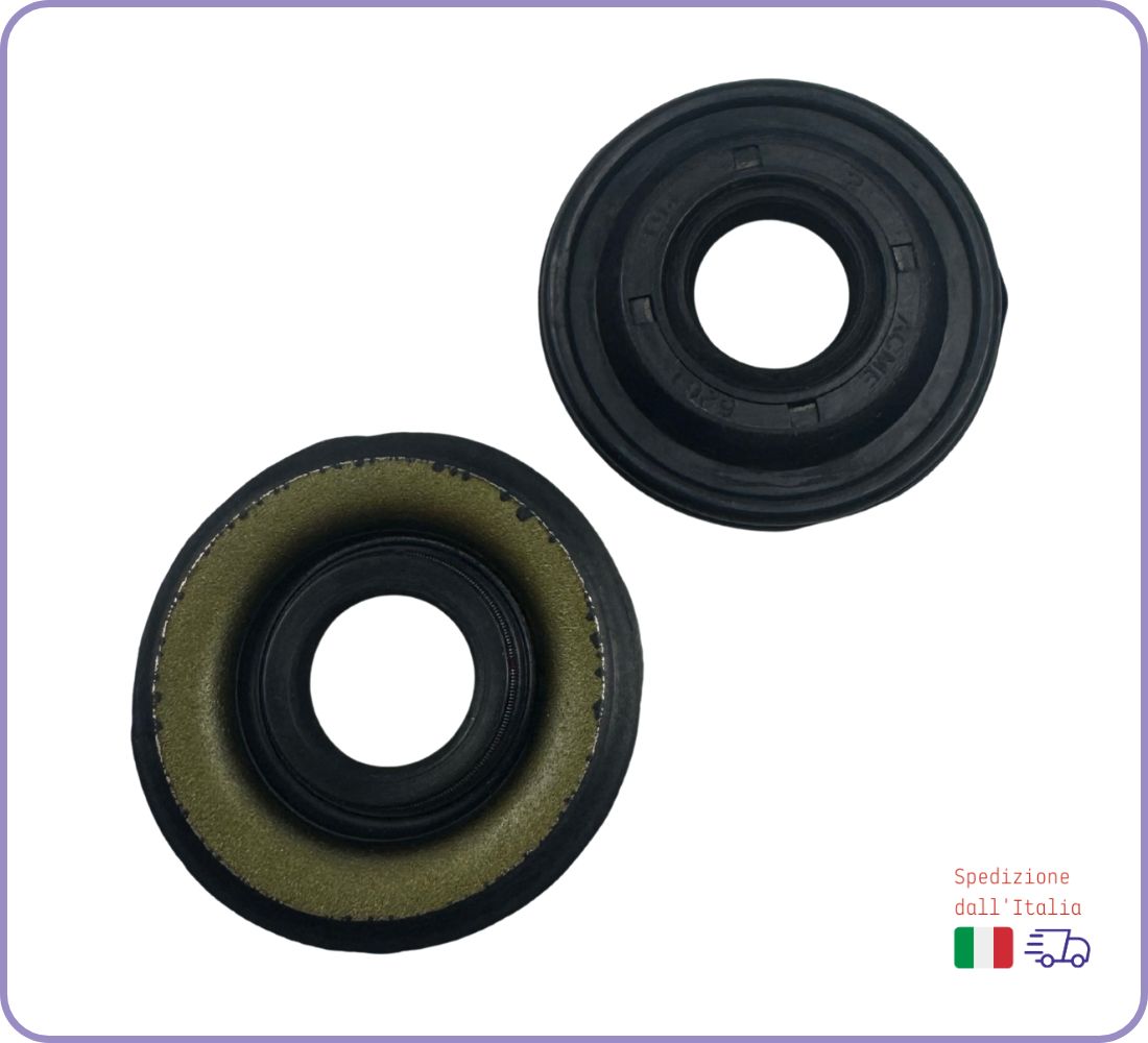 2-piece crankshaft oil seal kit for Husqvarna 445 445E 450 450E 450EII 450II 445EII