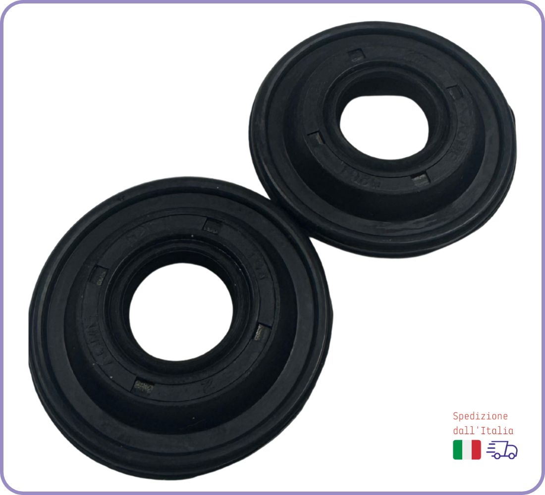 2-piece crankshaft oil seal kit for Husqvarna 445 445E 450 450E 450EII 450II 445EII