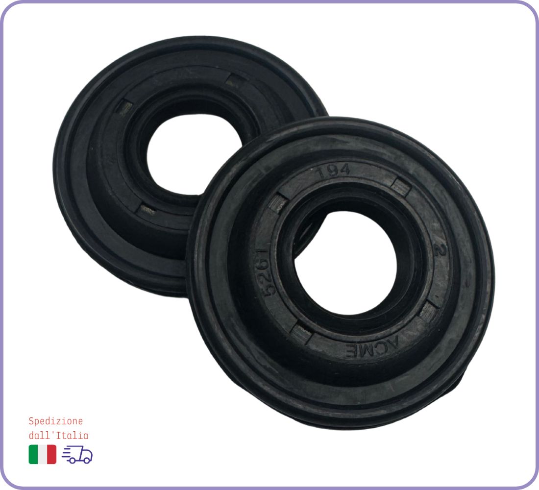 2-piece crankshaft oil seal kit for Husqvarna 445 445E 450 450E 450EII 450II 445EII