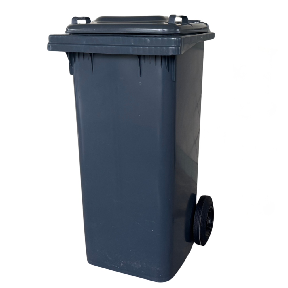 Contenedor de basura con ruedas de 120 o 240 litros – papelera de reciclaje