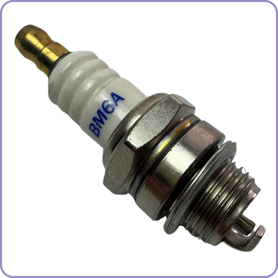 Kit de reemplazo de membranas de carburador Tillotson HU con filtro de gasolina y bujía - Compatible con Alpina Castor Stihl