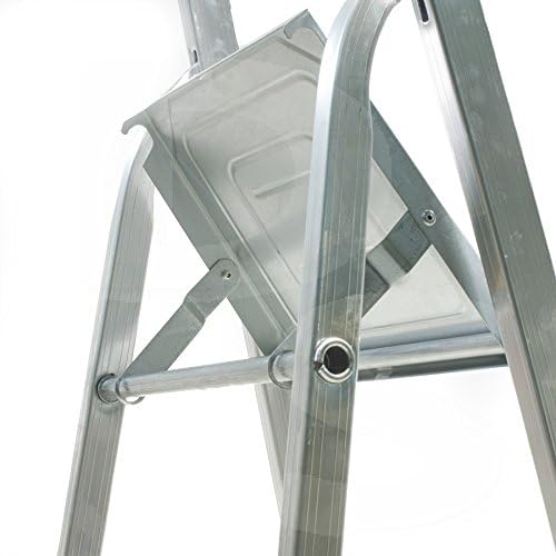 Scala per Uso Domestico in Alluminio a 6 Gradini – Ultra Leggera, Resistente e Sicura