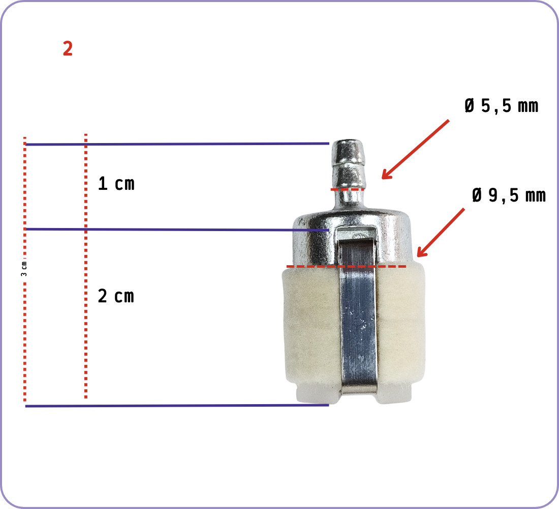 kit de membranas para carburador Walbro WT WAT
