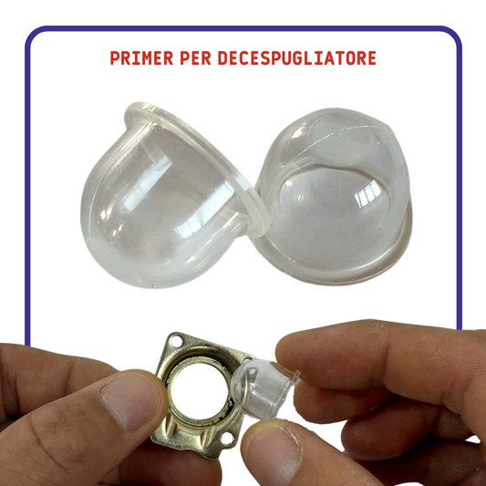 PRIMER POMPETTA carburante e benzina KIT CARBURATORE walbro per DECESPUGLIATORE