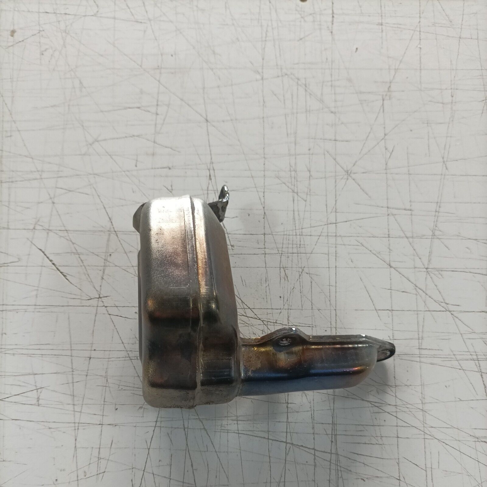 silenziatore marmitta DI SCARICO PER MOTOSEGA ALPINA 45 Castor ricambi usati
