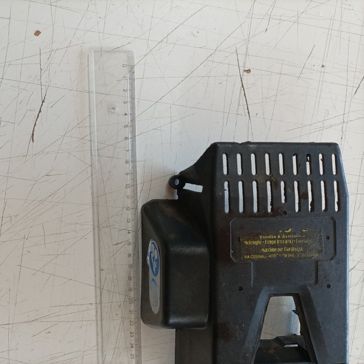 MOTOSEGA OLEOMAC 251 COPERTURA SUPERIORE COPERCHIO MOTORE CILINDRO ricambi usati