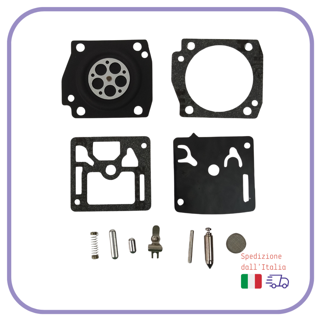 kit MEMBRANA carburatore motosega per HUSQVARNA 340 350 345 345E 340E 346 353