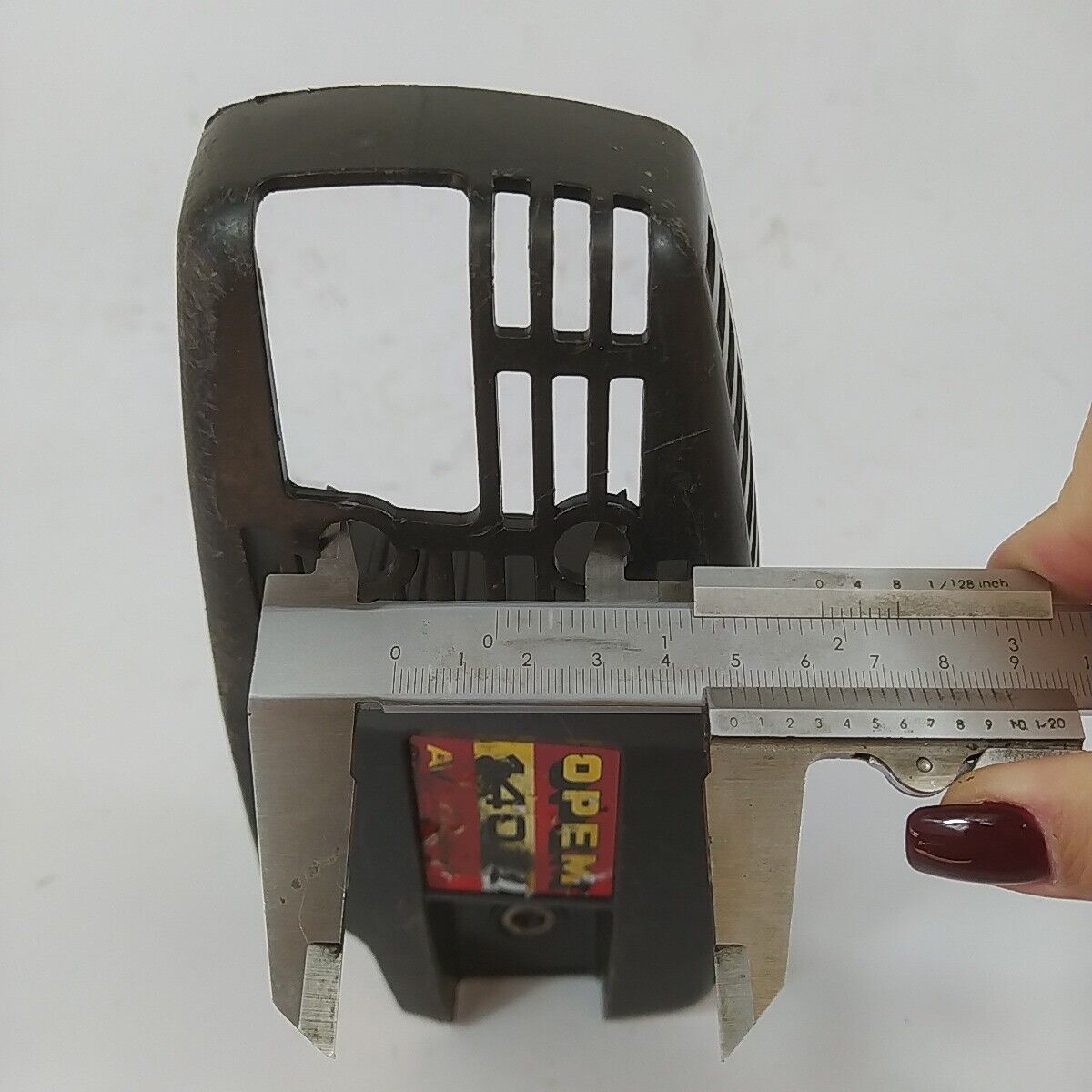 MOTOSEGA OPEM 140 Z AVE ELECTRONIC coperchio FRIZIONE CATENA SILENZIATORE usato