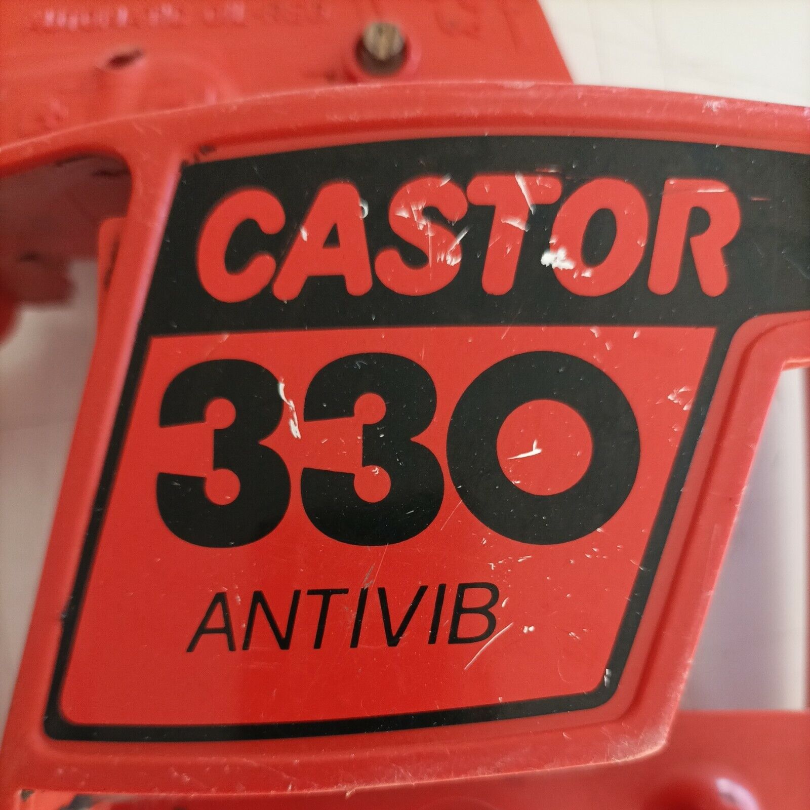 MARMITTA TERMINALE DI SCARICO ORIGINALE PER MOTOSEGA CASTOR 330 ANTIVIB