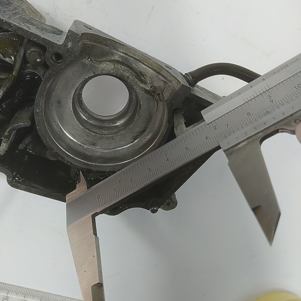 Ricambi per motosega ALPINA 500 CARTER BASAMENTO CILINDRO MOTORE ORIGINALE usati