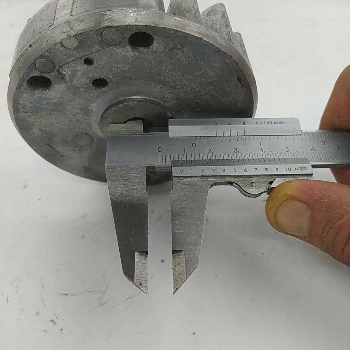 motosega CASTOR ALPINA 450 ricambio VOLANO MAGNETICO di avviamento start Usato