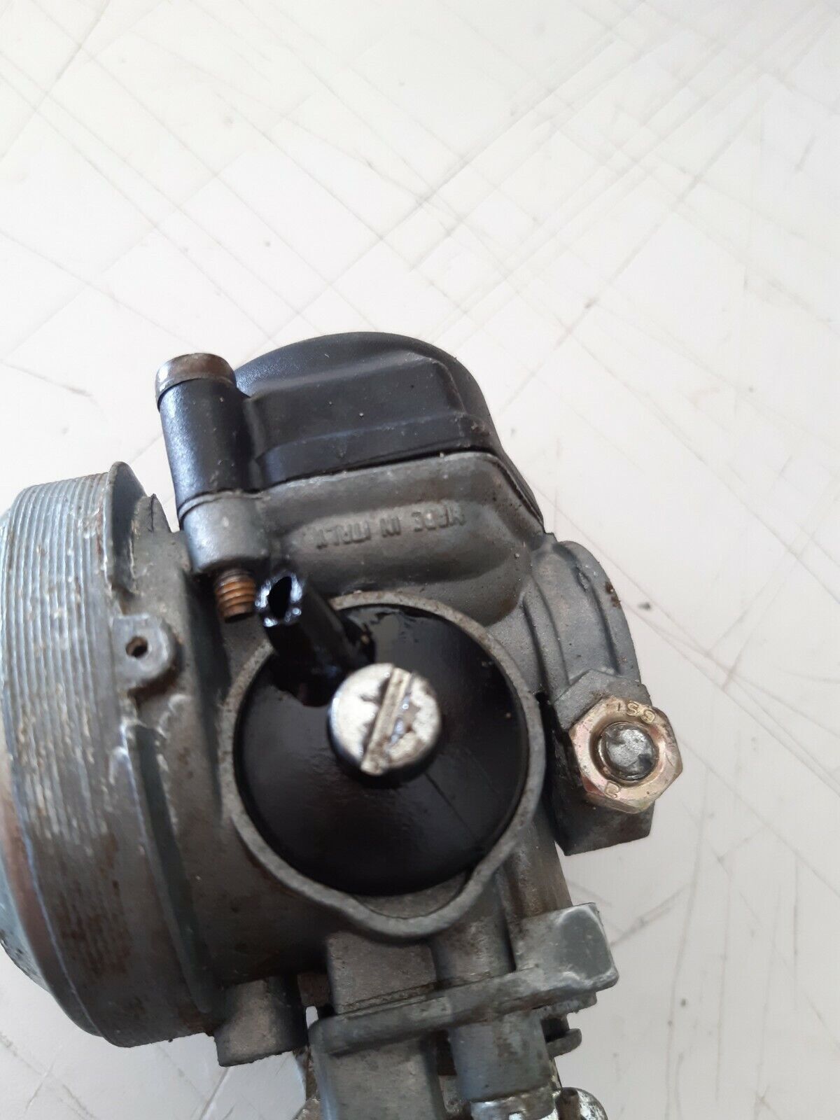 CARBURATORE DELL ORTO PER MOTORI CM 46 per motopompe CM 80 CM 90 ricambi usati