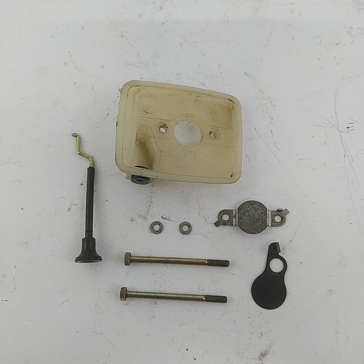 Ricambio usato LEVA ARIA E SUPPORTO carburatore per MOTOSEGA Echo 330 EVL