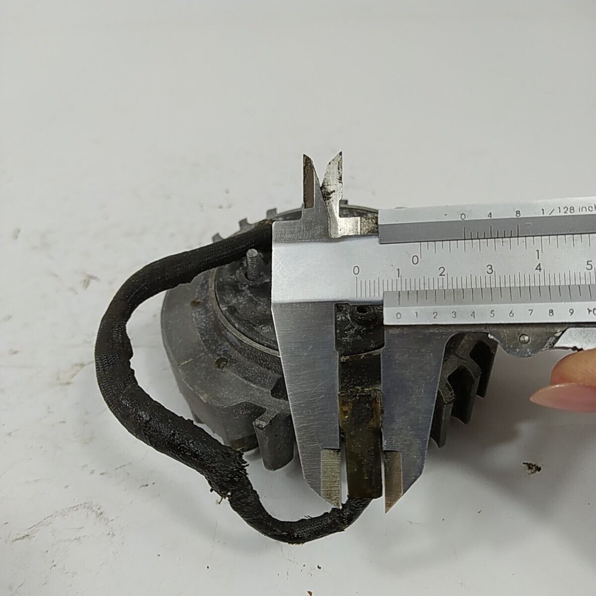 MOTOSEGA CASTOR cp 55 ALPINA PRO 55 VOLANO E BOBINA ACCENSIONE CON PUNTINE