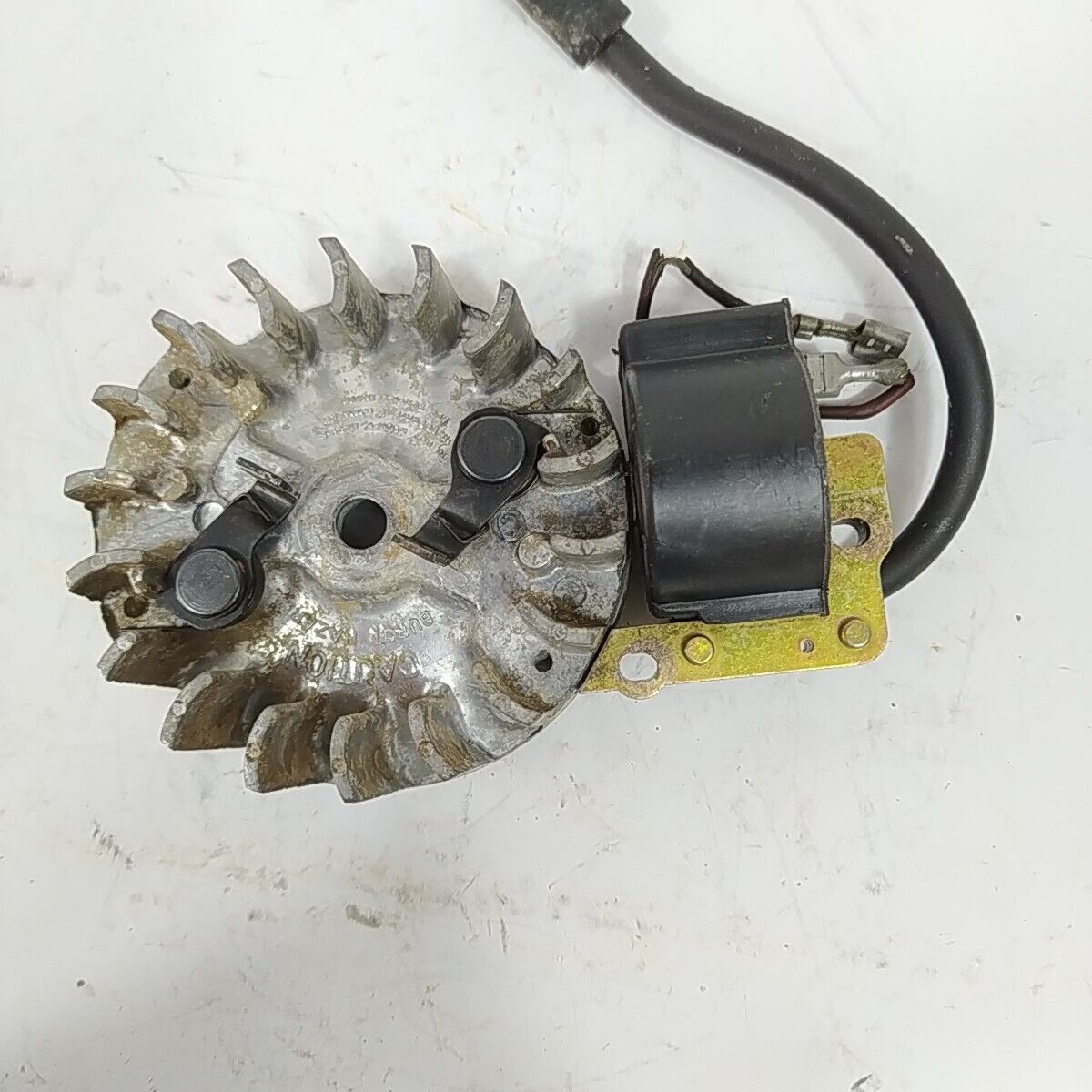 ricambio usato BOBINA E VOLANO MAGNETICO DI AVVIAMENTO per motosega CASTOR 330 