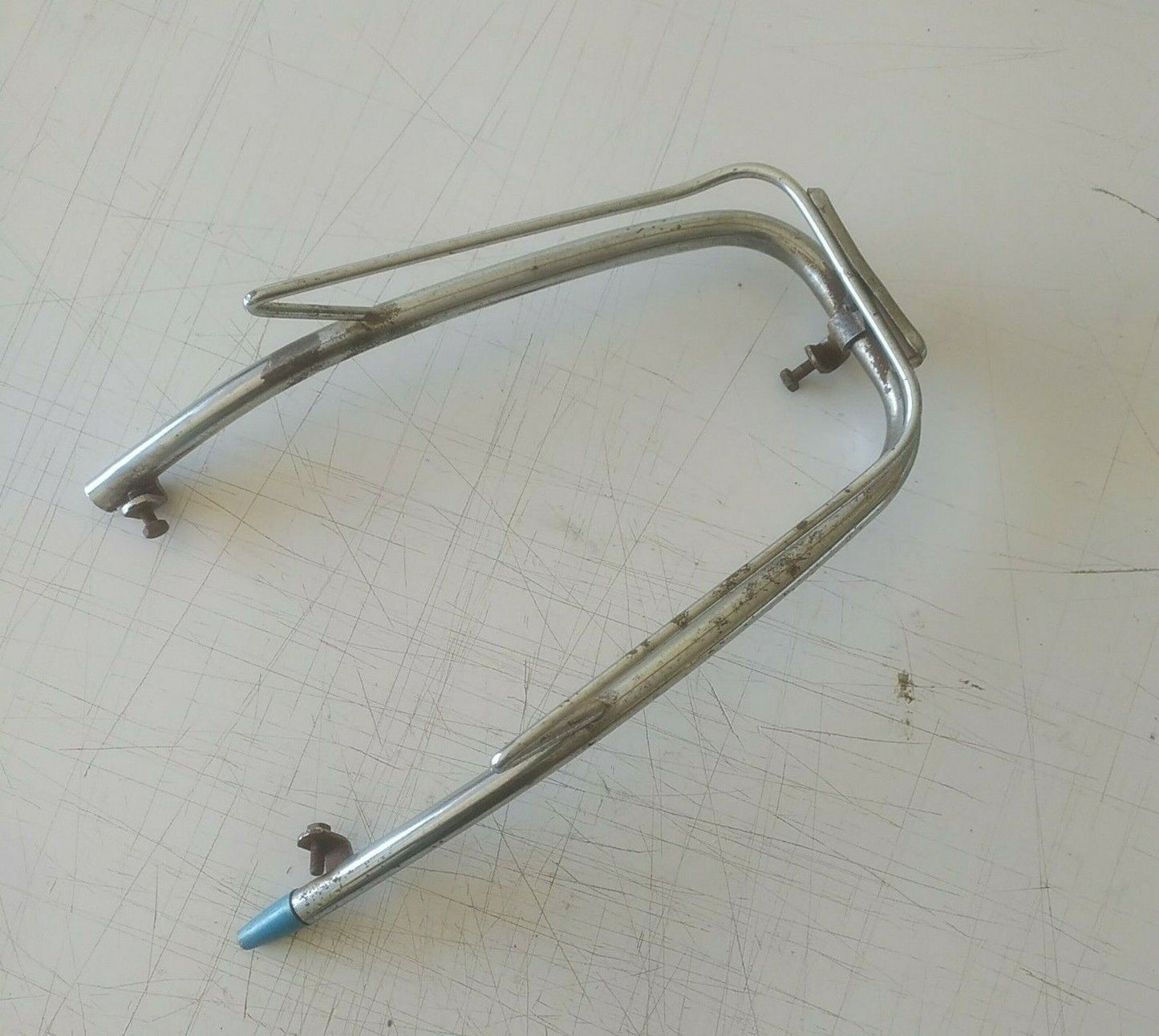 PARAURTI CROMATO PARAFANGO anteriore VESPA 50 90 125 ricambi usati