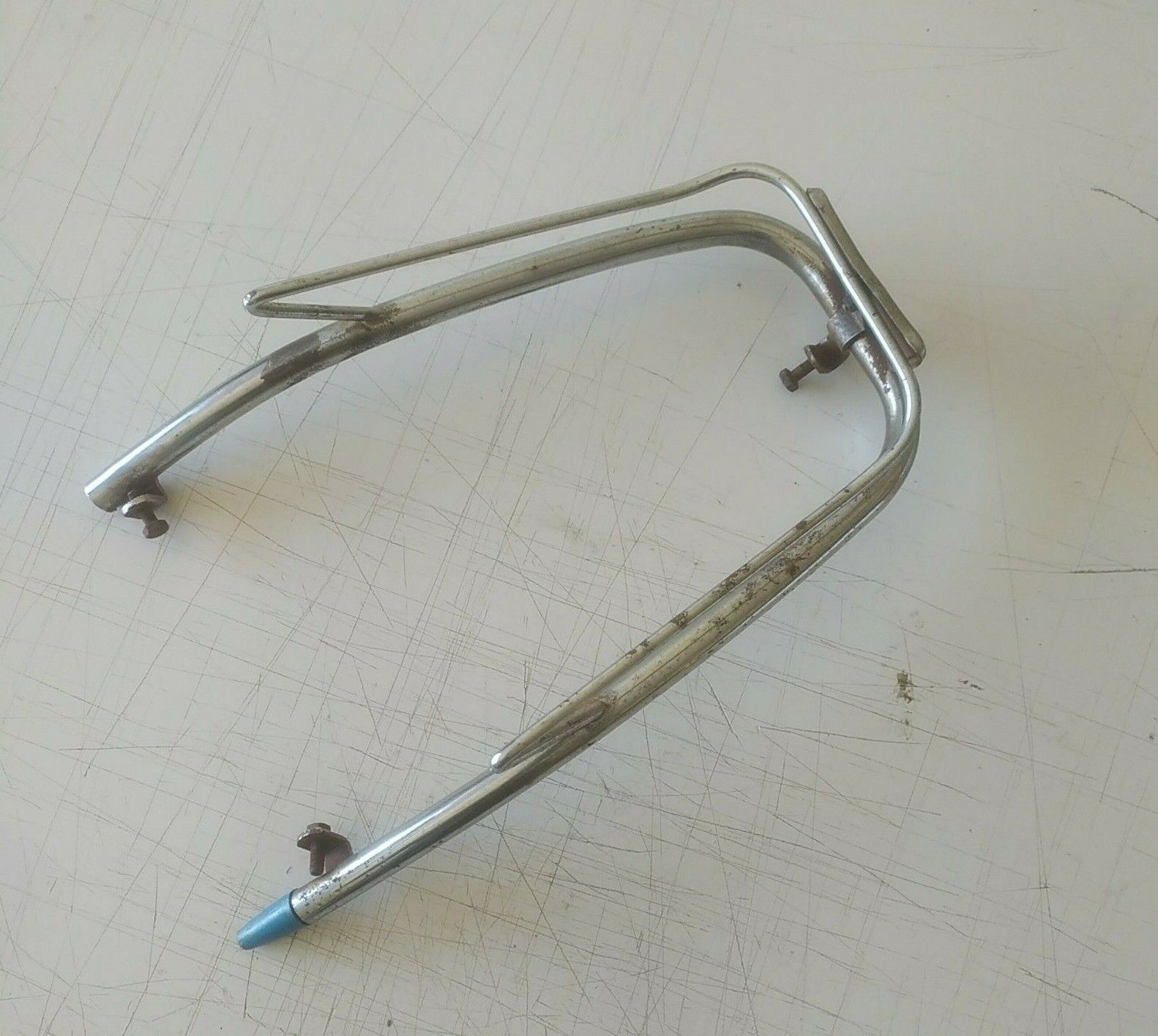 PARAURTI CROMATO PARAFANGO anteriore VESPA 50 90 125 ricambi usati