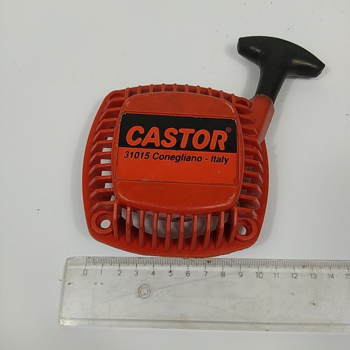 COPERCHIO DI AVVIAMENTO A STRAPPO per motosega CASTOR 438 ricambi usati Alpina