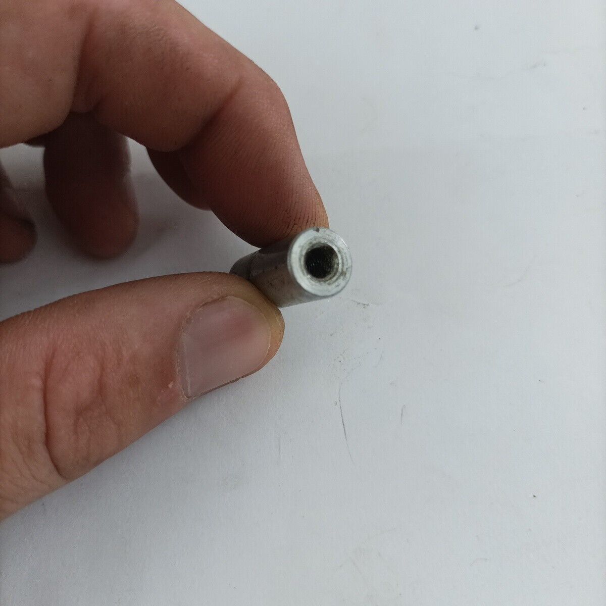 MOTOSEGA ALPINA A 70 0-70 ricambio Bullone Vite Con Filetto usato