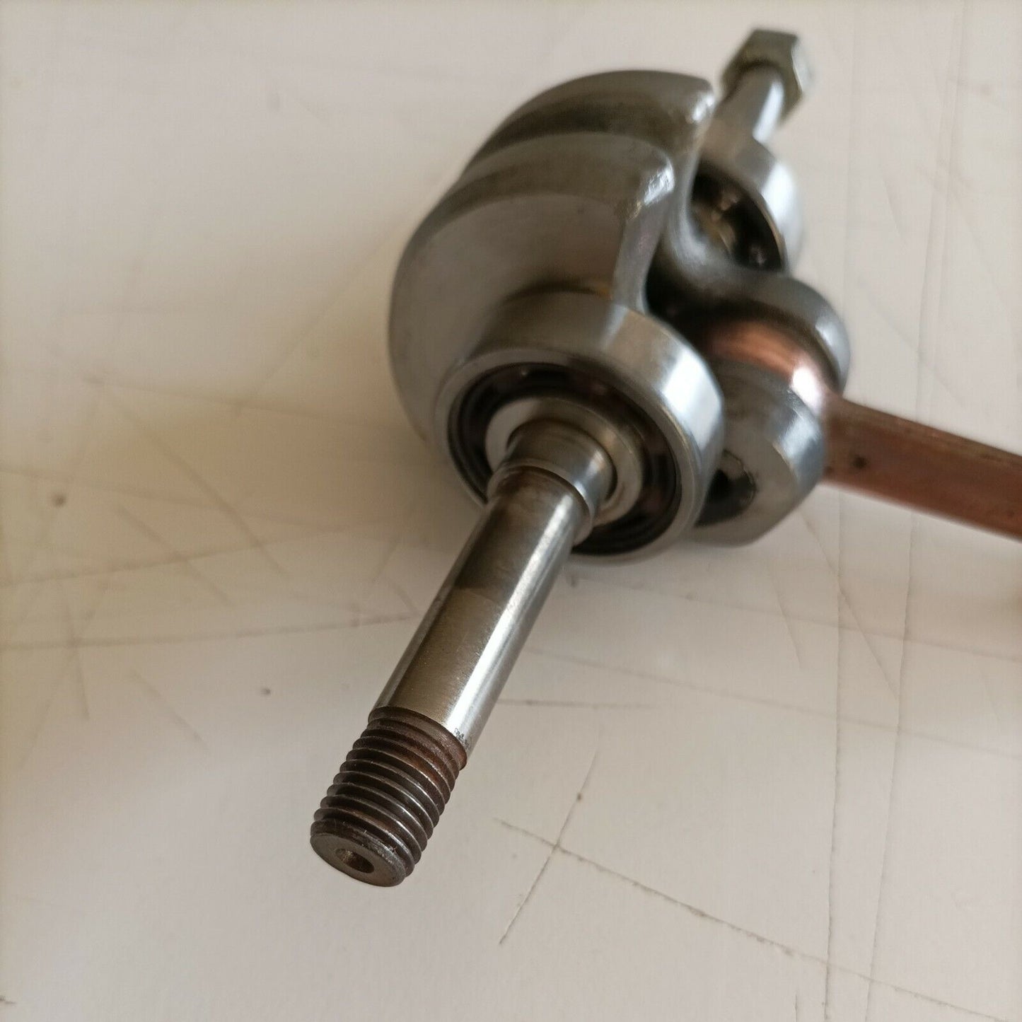 ricambio usato ALBERO MOTORE ORIGINALE PER MOTOSEGA CASTOR ALPINA  45