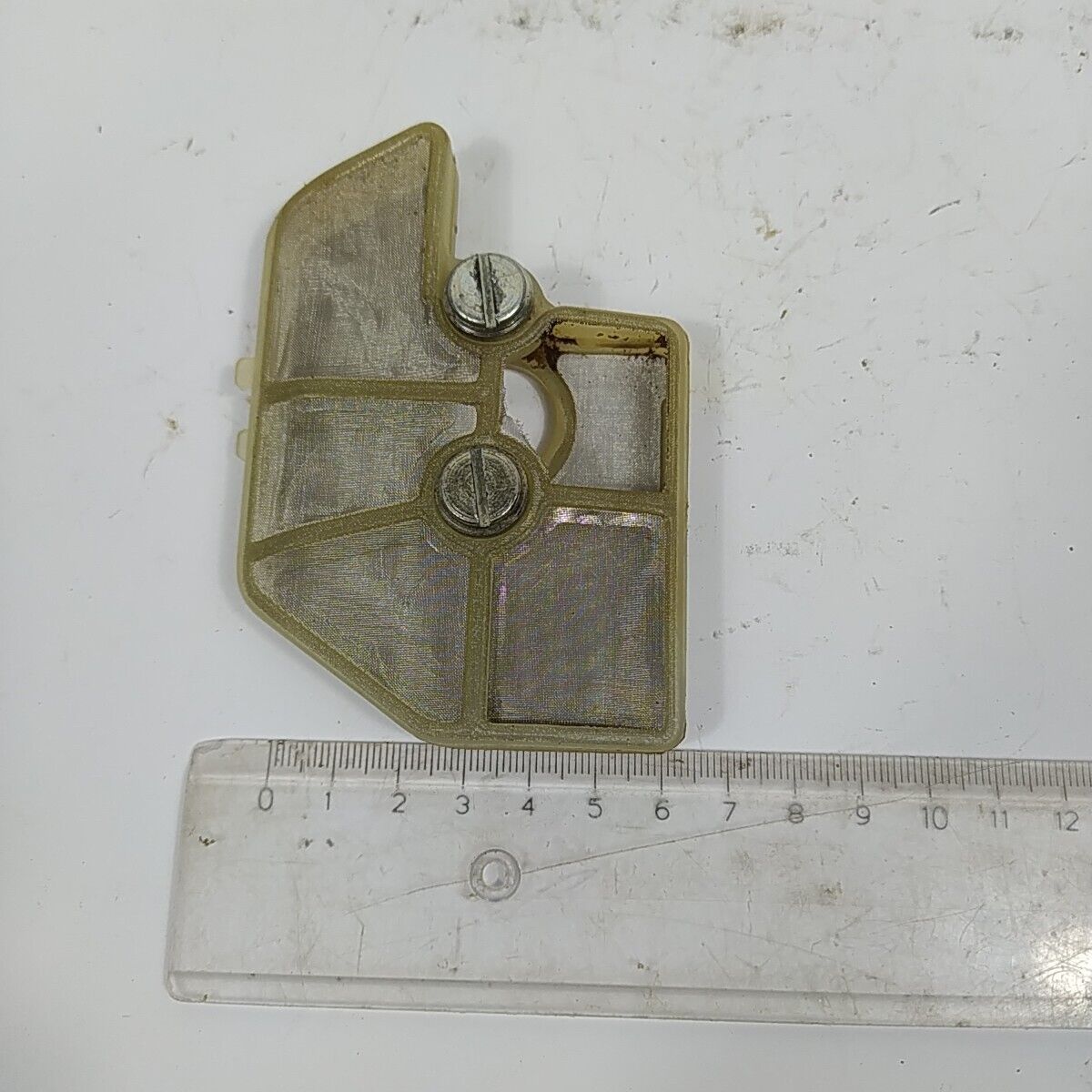 VITI PRIGIONIERI supporto E FILTRO ARIA PER MOTOSEGA OLEOMAC 945 A ricambi usati