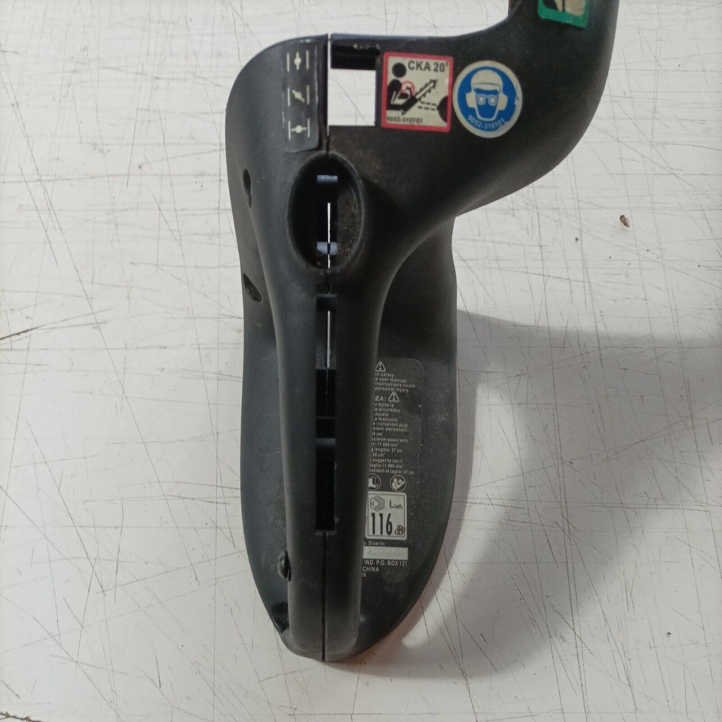 maniglia IMPUGNATURA PER MOTOSEGA KENDO CHAIN SAW 38Cc CS38 ricambi usati