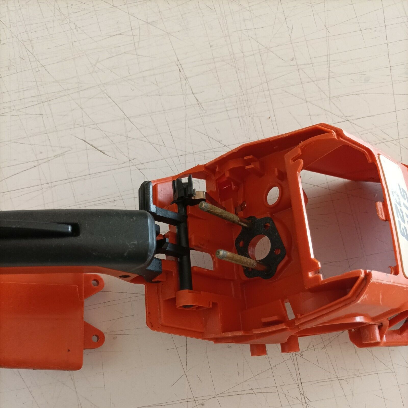MANICO COMANDO ACCELERATORE copri MOTORE PER MOTOSEGA STIHL 023 ricambi usati