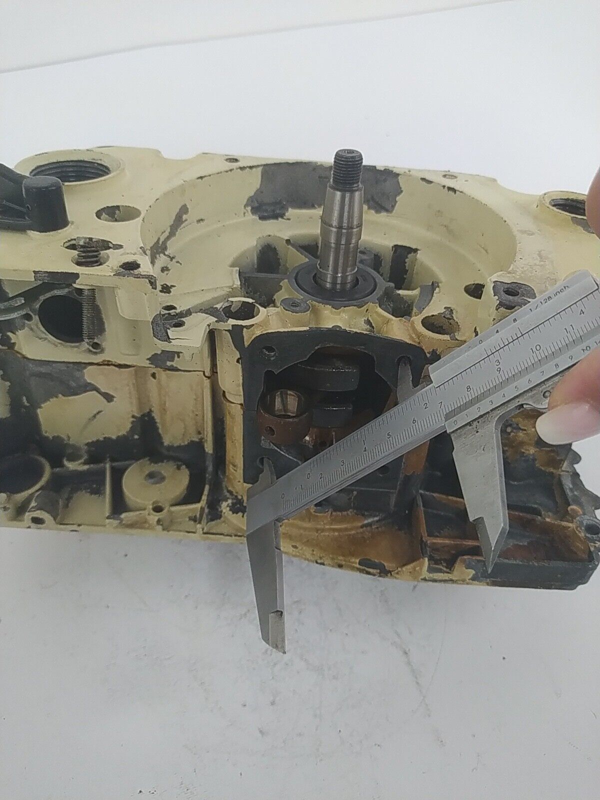 Ricambi per MOTOSEGA BLITZ 501 OLEOMAC 251 usati CARTER BASAMENTO ALBERO MOTORE