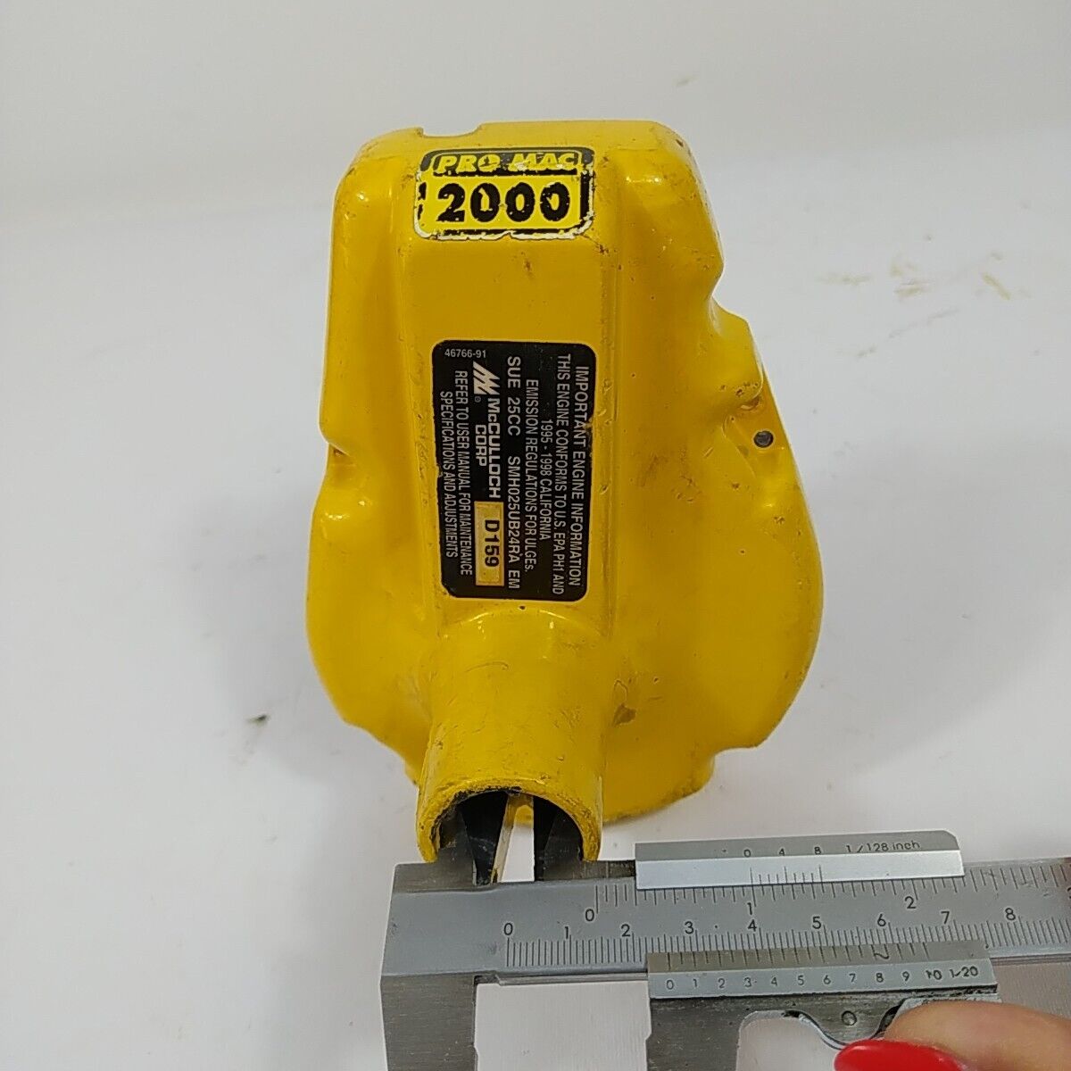 ricambio COPERCHIO tamburo CAMPANA FRIZIONE usato per MCCULLOCH PRO MAC 2000