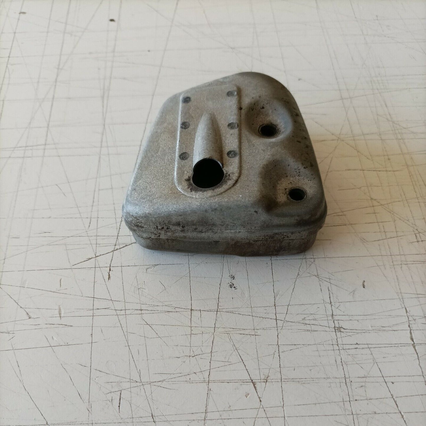 marmitta TERMINALE ORIGINALE PER MOTOSEGA SANDRIGARDEN MTD CS 36 ricambi usati