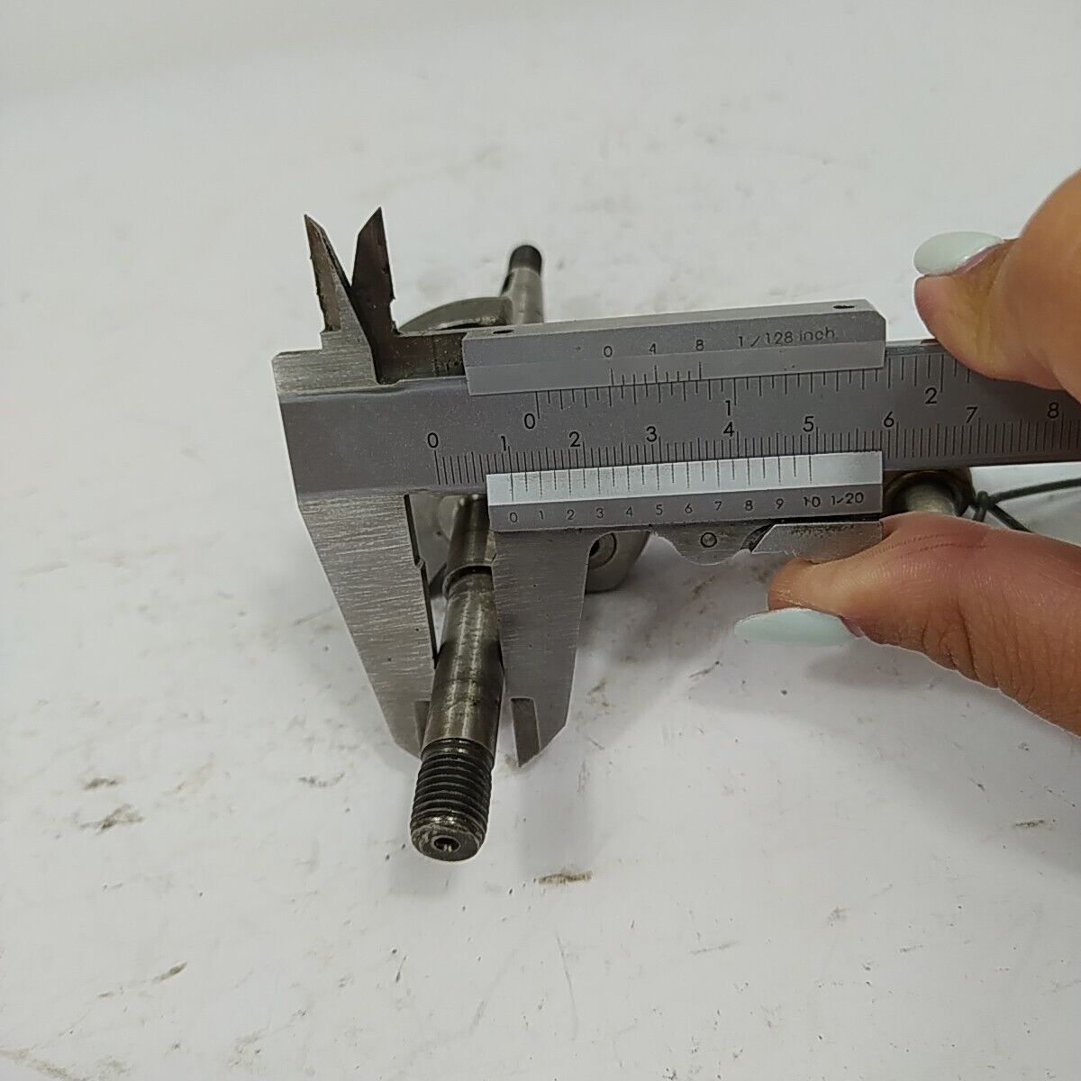 Albero motore originale completo PER MOTOSEGA ALPINA CASTOR 40 41 ricambi usati