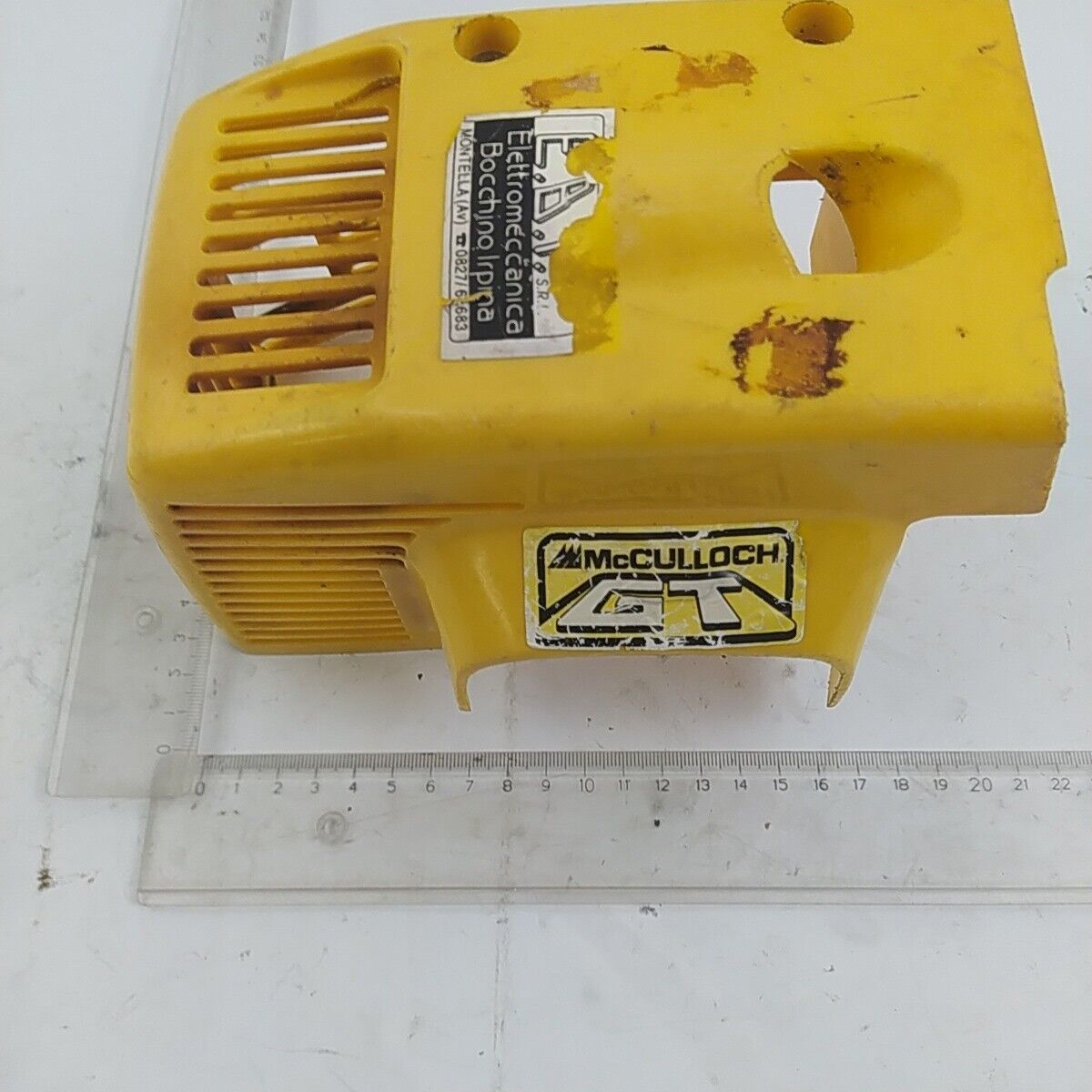 ricambio COPERCHIO copri motore cilindro usato per DECESPUGLIATORE MCCULLOCH GT