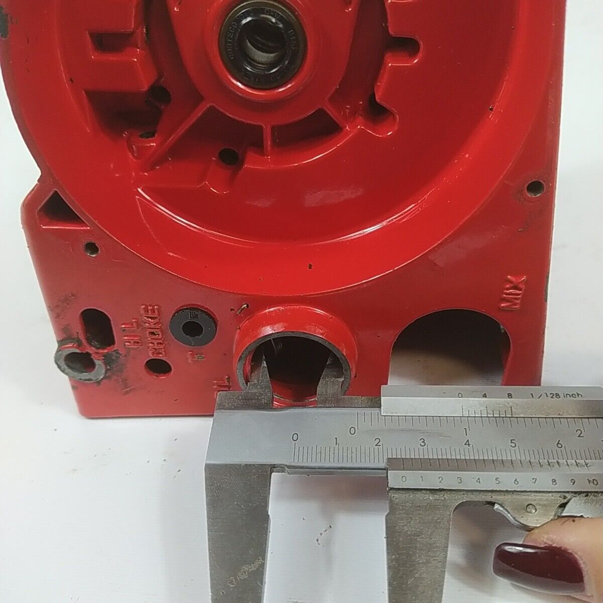 OLEO MAC 935  CARTER SERBATOIO OLIO basamento CILINDRO COMPLETO ricambi usati