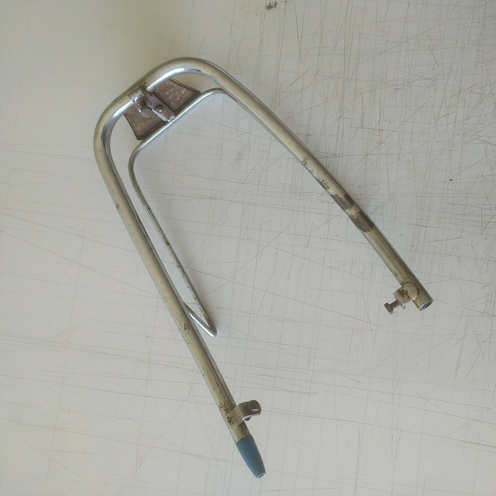 PARAURTI CROMATO PARAFANGO anteriore VESPA 50 90 125 ricambi usati