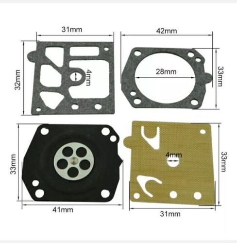 Kit de reparación de carburador para Motosierra Walbro K22-HDA Husqvarna  Stihl