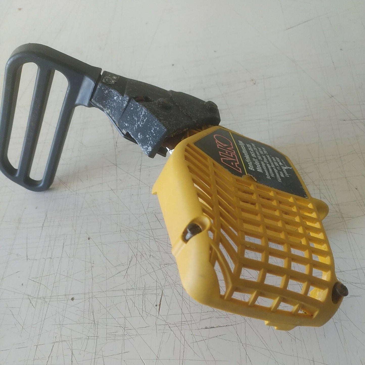 CARTER FRENO blocco catena PROTEZIONE PER MOTOSEGA EL-KO ELKO BKS 35/35 usato