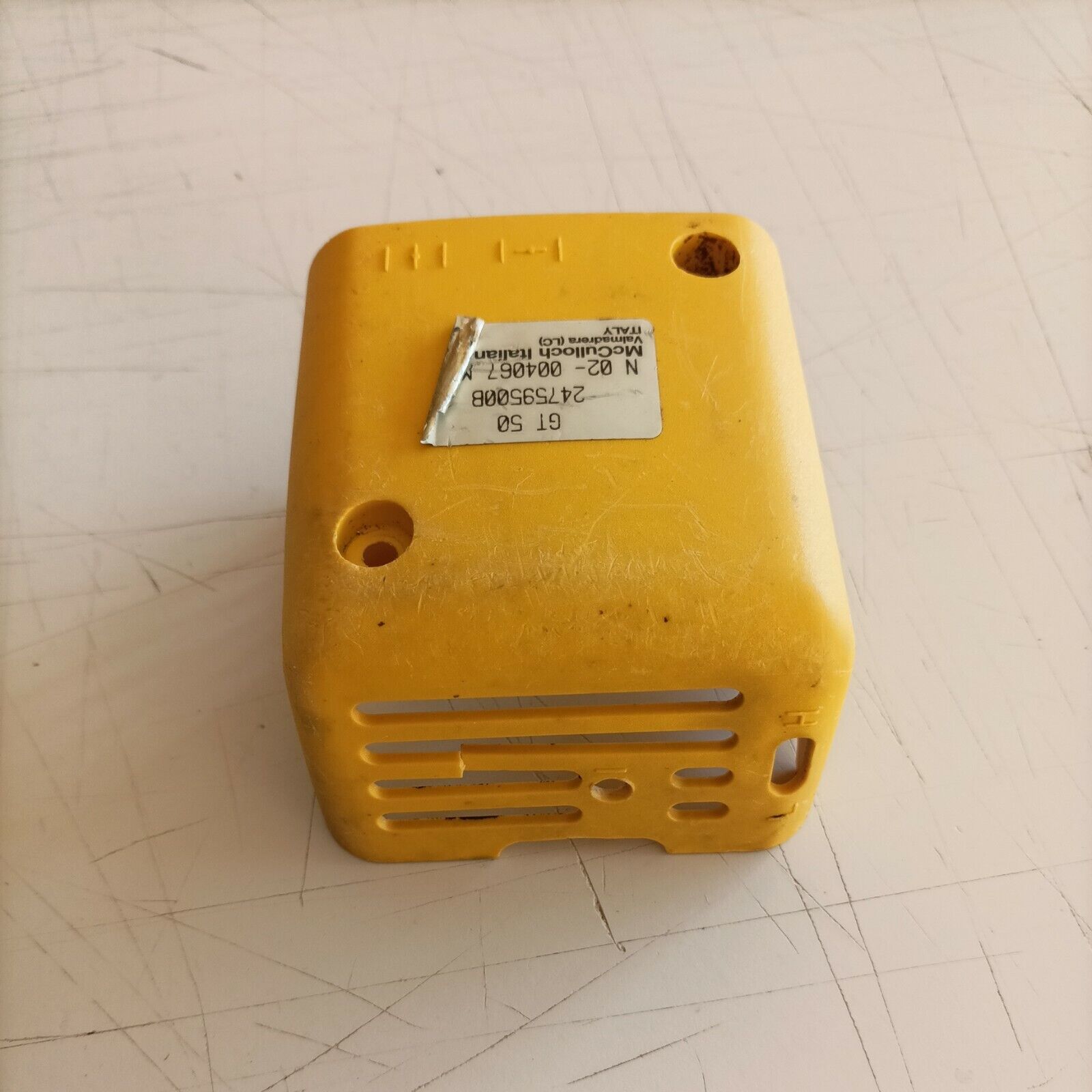ricambio COPERCHIOFILTRO ARIA usato per DECESPUGLIATORE McCULLOCH GT 40 42 52